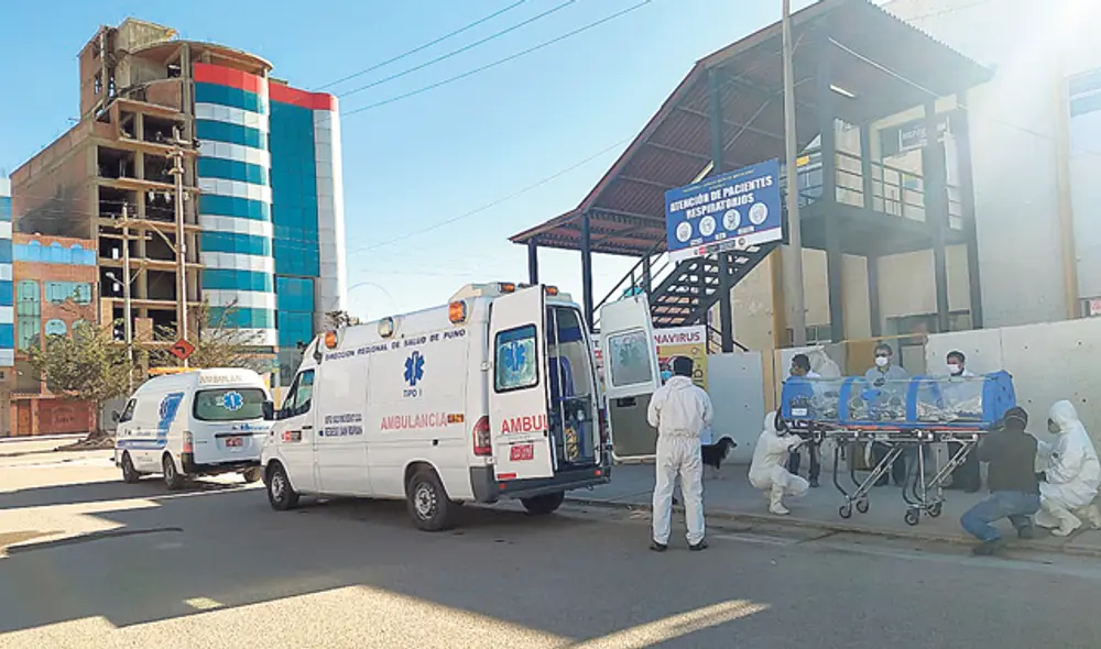 En crisis. En Cusco y Puno, los hospitales han colapsado. En crisis. En Cusco y Puno, los hospitales han colapsado.