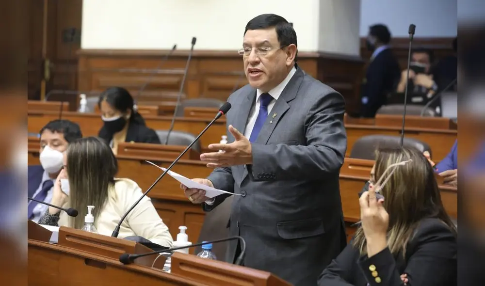 El congresista Alejandro Soto votará a favor de la admisión de la vacancia. Foto: Congreso de la República