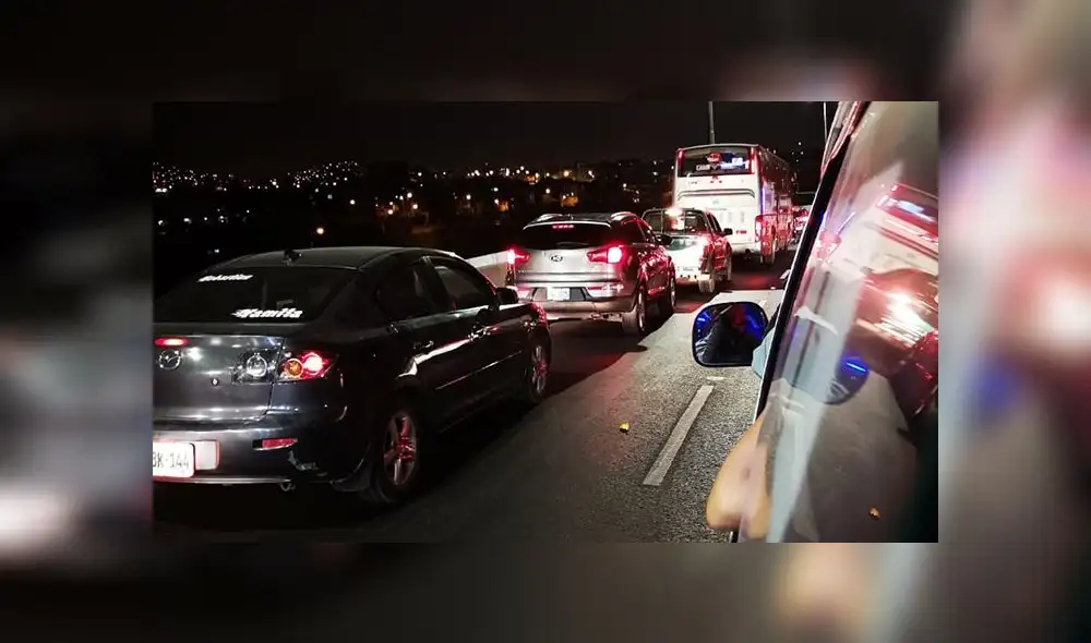 #YoDenuncio: usuarios reportan congestión vehicular en Línea Amarilla 