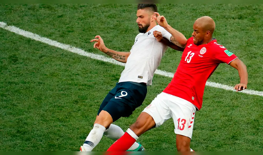 Francia y Dinamarca igualaron sin goles por Rusia 2018 | RESUMEN