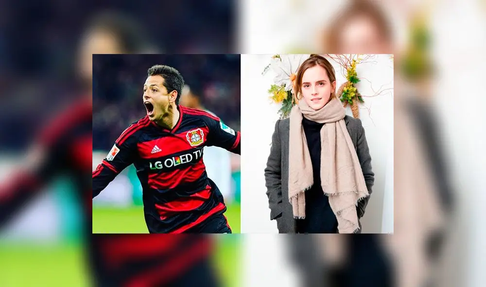 Instagram: Chicharito y el romántico mensaje que dedicó a Emma Watson 
