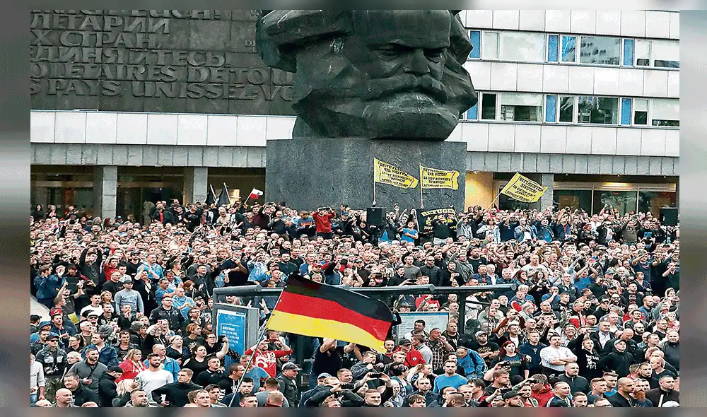 Chemnitz, el epicentro de la ultraderechaalemana