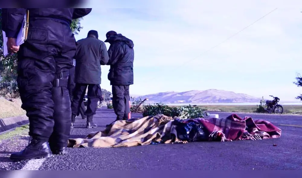 Puno: Conductor atropella a peatón y se da a la fuga