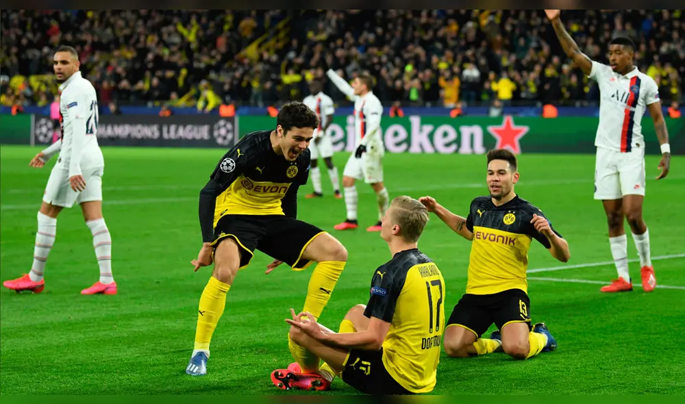 Con doblete de Erling Haaland, Borussia hizo respetar su localía y suérpo 2-1 a PSG por la Champions League. Con doblete de Erling Haaland, Borussia hizo respetar su localía y suérpo 2-1 a PSG por la Champions League.