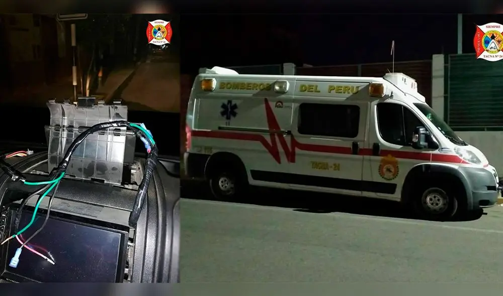 Los bomberos denunciaron el robo ocurrido la noche del sábado. Foto: Compañía de Bomberos.