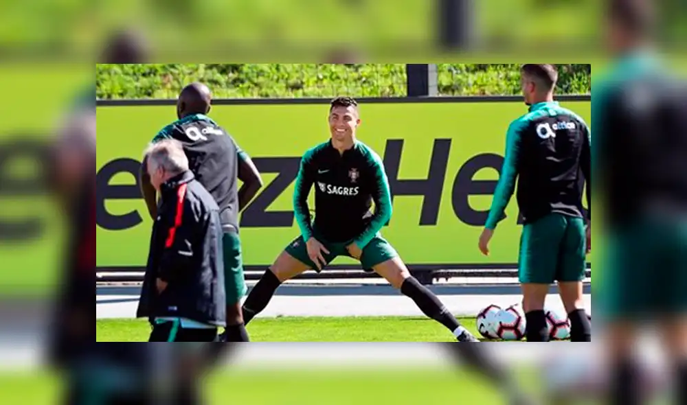 Cristiano Ronaldo acapara la atención de la prensa en su regreso a la Selección de Portugal 