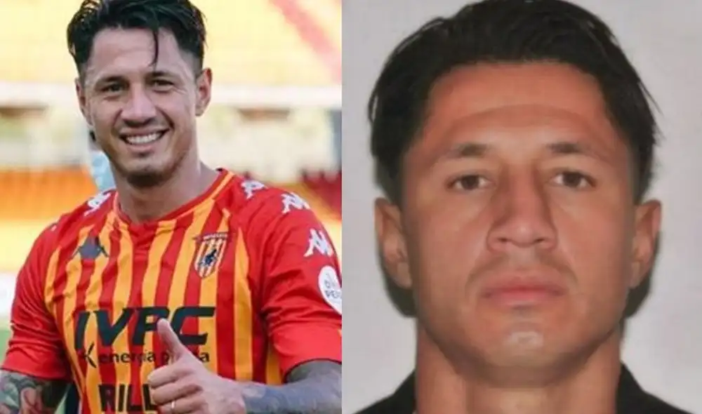 Gianluca Lapadula y la fotografía que aparecerá en su pasaporte y DNI