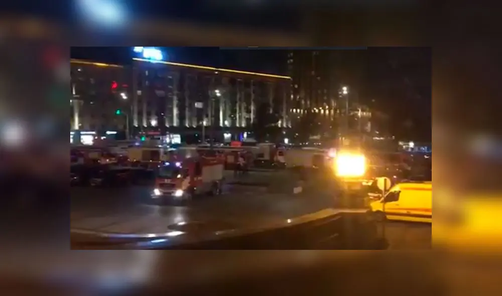 Ministerio de Relaciones Exteriores en Moscú. Foto: captura de Video.