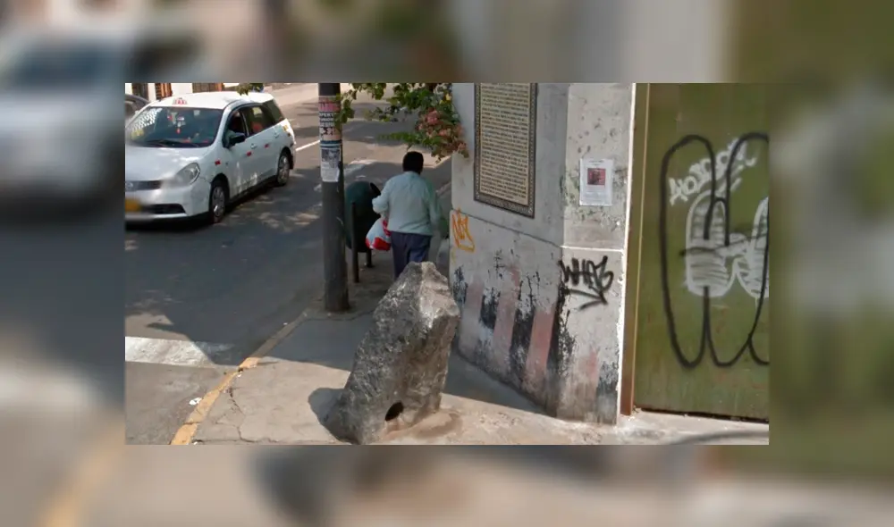 Google Maps: descubre que calles de Barrios Altos tiene “Piedra del Diablo” que aterra a vecinos [FOTOS]