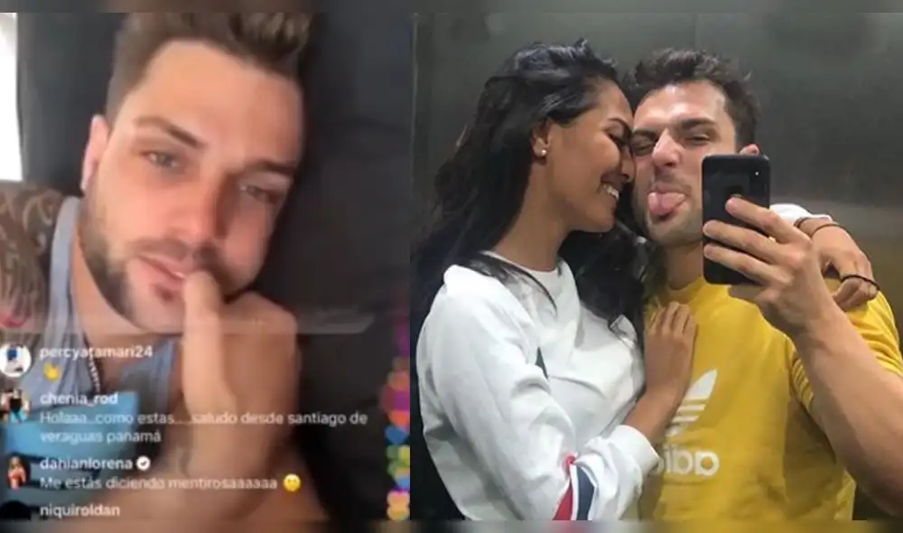 Nicola Porcella recibe a mujer en su cuarto ante rumor de separación de Romina