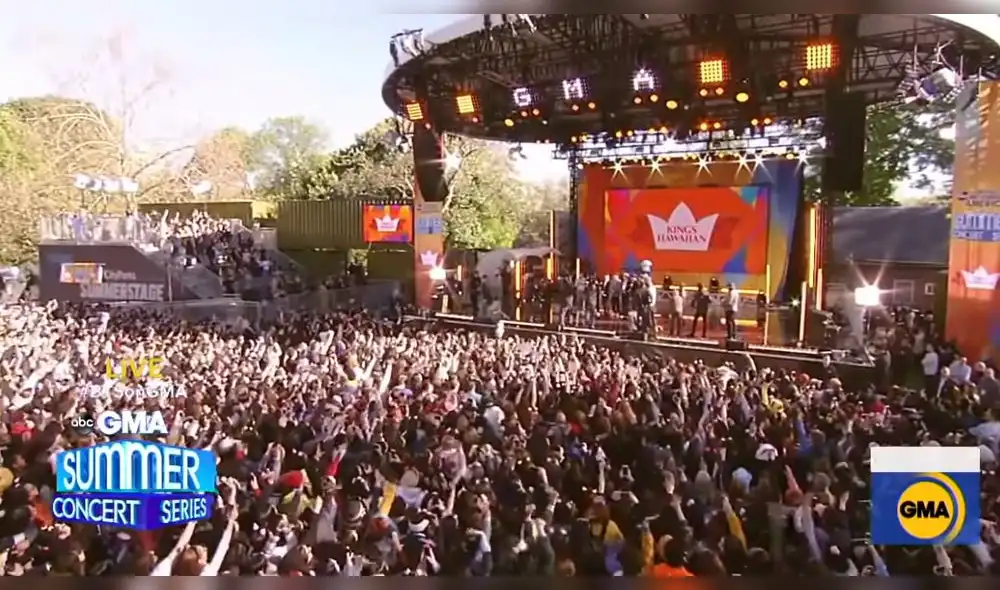 BTS paraliza el Central Park con espectacular show en Good Morning America