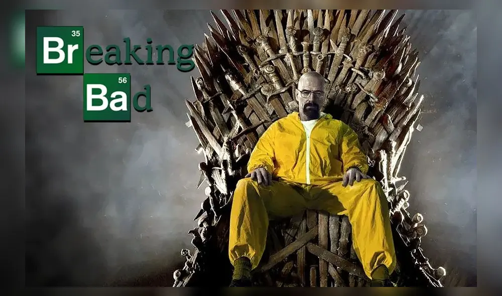 Para millones de personas Breaking Bad supera en historia y personajes a GOT. Para millones de personas Breaking Bad supera en historia y personajes a GOT.