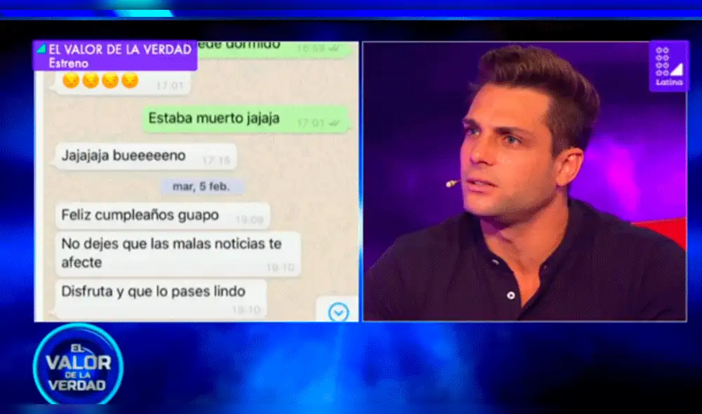 Nicola Porcella en 'EVDLV': guerrero desmintió versión de Claudia Meza [VIDEO]