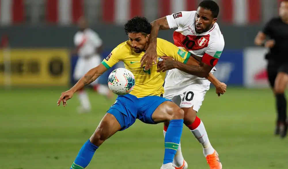 Perú intentará conseguir su primer triunfo en las eliminatorias ante Brasil. Foto: EFE