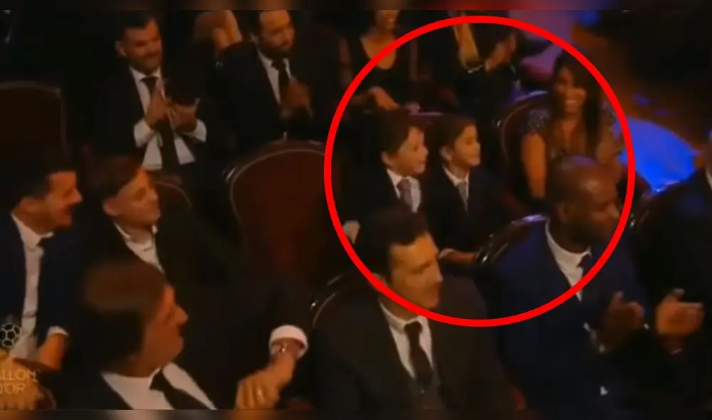 Lionel Messi gana Balón de Oro y su hijo Mateo tuvo eufórica celebración