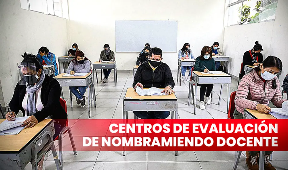 Los docentes tendrán una hora para ingresar a su local de evaluación, desde las 7:30 a 8:30 de la mañana. Foto: difusión