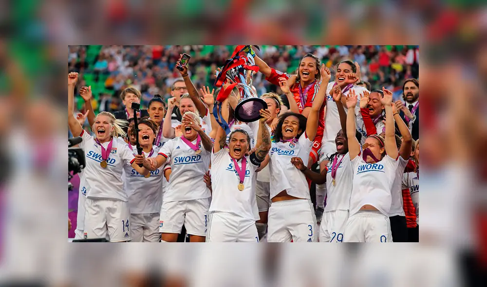 Lyon goleó 4-1 a Barcelona y es campeón de la Champions League Femenina