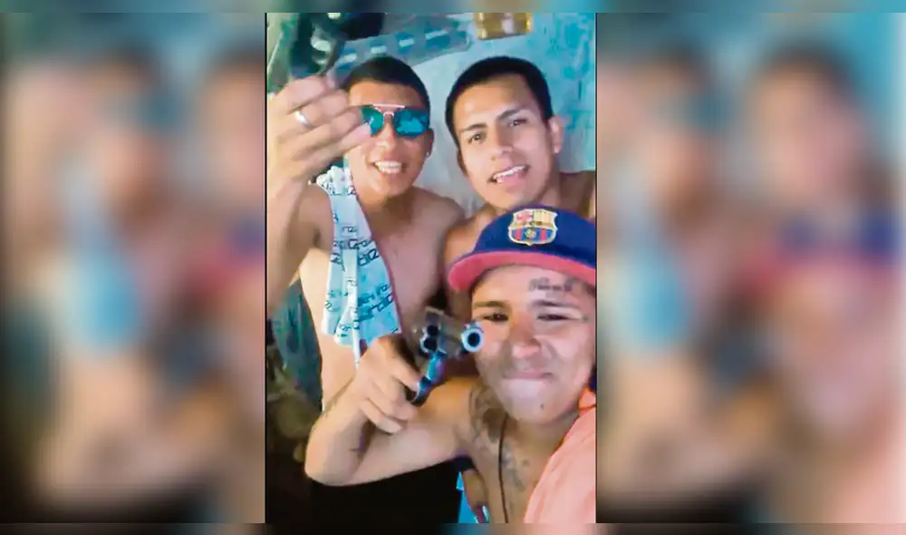 Videos. Imágenes de una cámara de seguridad y del celular de un detenido, permitieron identificar a los hampones.