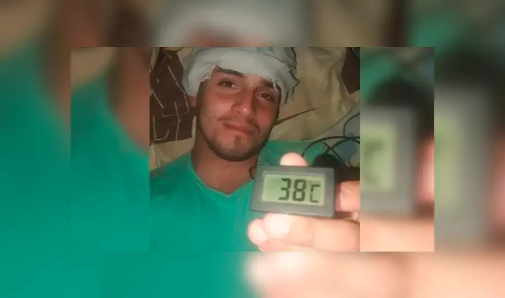 El joven pidió cuidarse de las dos enfermedades: dengue y coronavirus. (Foto: Facebook)