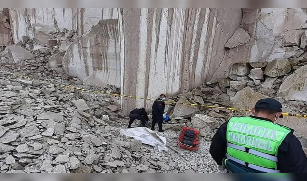 Hallan cadáver de varón en cantera de sillar en Cerro Colorado. Hallan cadáver de varón en cantera de sillar en Cerro Colorado.