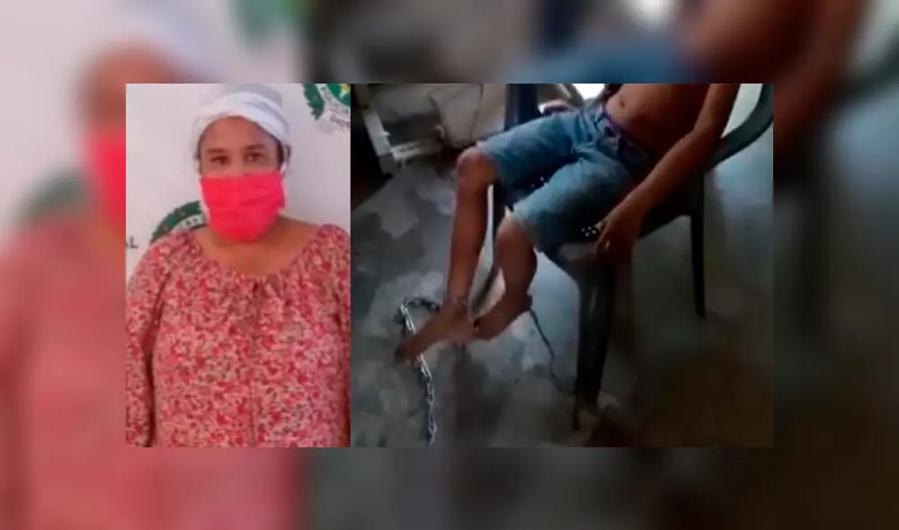 La mujer fue trasladada a las instalaciones de la URI, por el delito de violencia intrafamiliar. (Foto: Caracol)