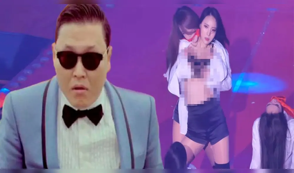 PSY acusado por sexualizar presentaciones de sus bailarinas PSY acusado por sexualizar presentaciones de sus bailarinas