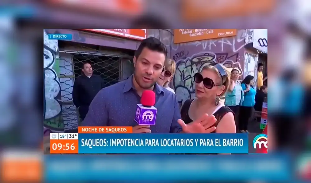 Reportero fue víctima de acoso sexual en vivo por una mujer [VIDEO]