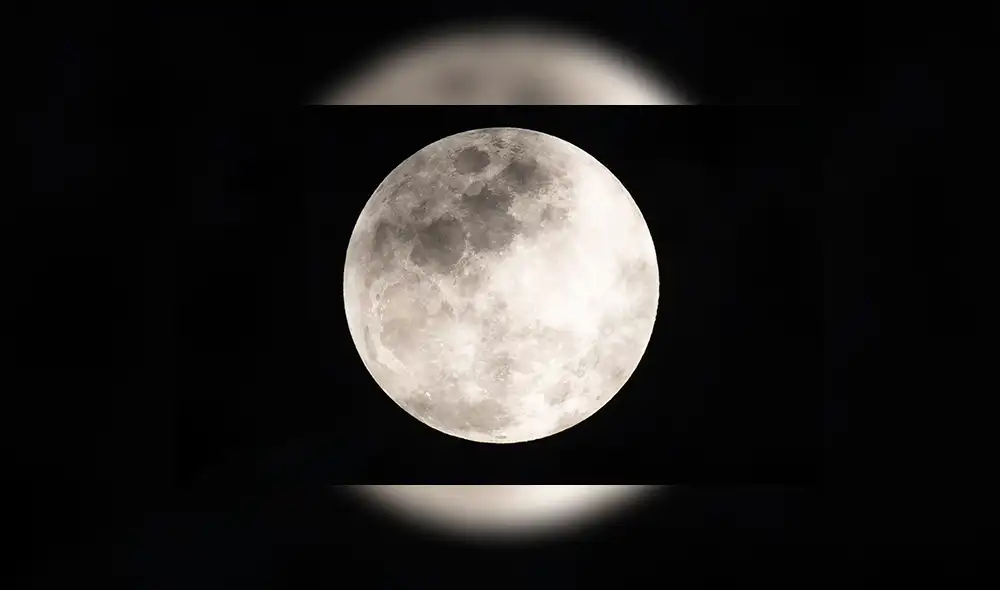 Luna de trueno. Foto: Andina Luna de trueno. Foto: Andina