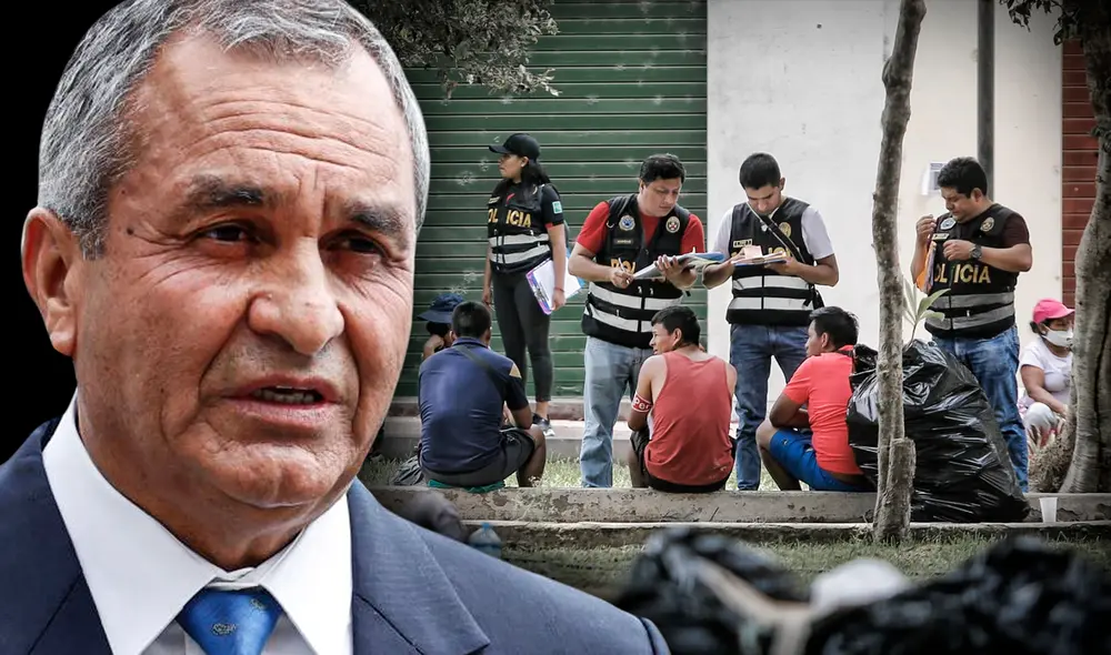 Vicente Romero pasó por los canales a explicar acciones tomadas por la Policía. Foto: composición Jazmín Ceras/ La República Vicente Romero pasó por los canales a explicar acciones tomadas por la Policía. Foto: composición Jazmín Ceras/ La República