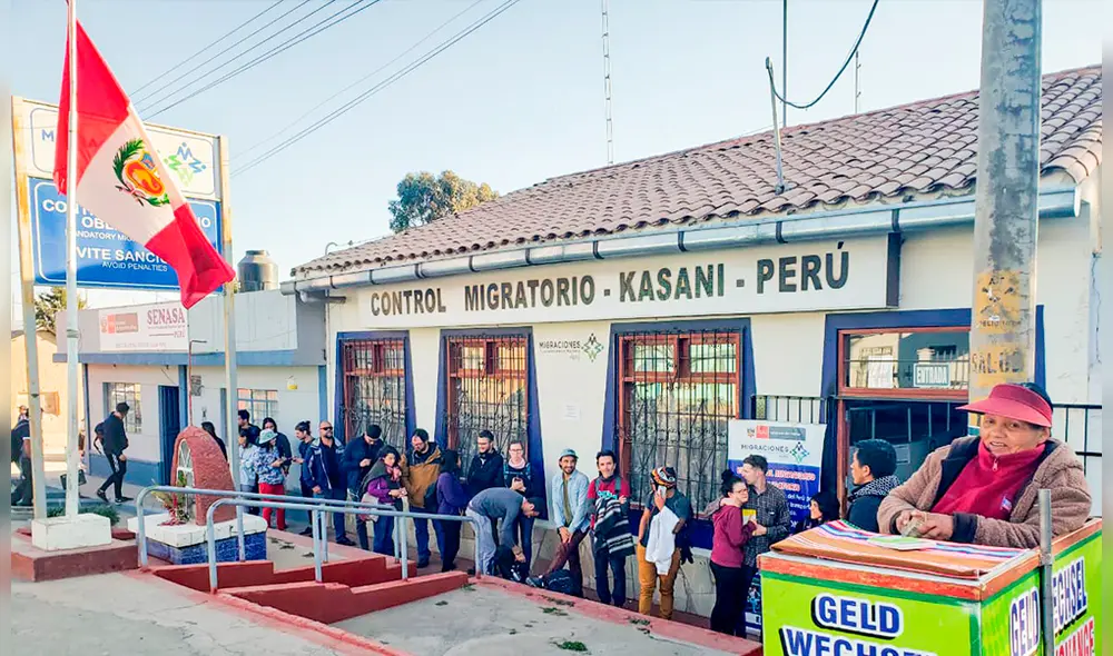 En lo que va del año se ha registrado un total de 5 906 salidas por esta frontera. (Foto: Migraciones)