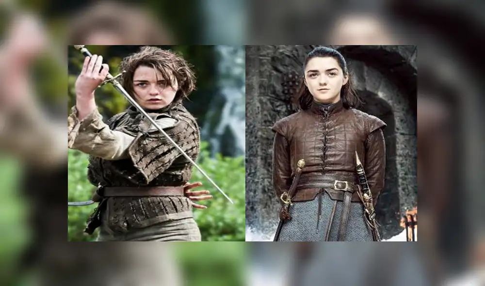 Game of Thrones: así cambió Arya Stark a lo largo de la serie [FOTOS]