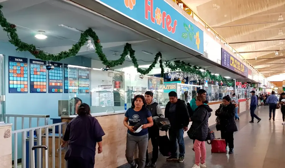 Venta de pasajes se reanuda en terminal de Arequipa. Foto: URPI/ LR