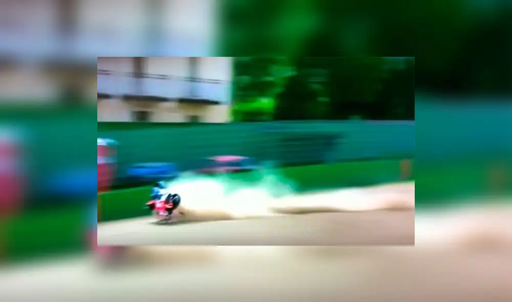 YouTube: motociclista sufrió impactante accidente en mundial de Superbikes