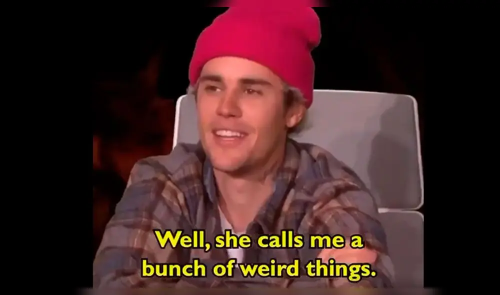 Justin Bieber revela detalles de su relación a Ellen Degeneres. Foto: Captura Ellentube Justin Bieber revela detalles de su relación a Ellen Degeneres. Foto: Captura Ellentube