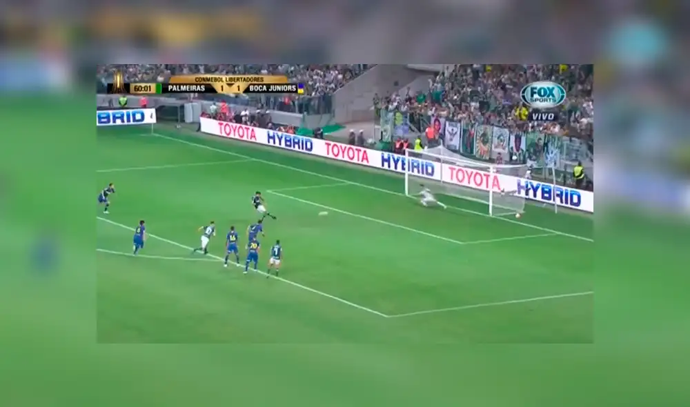Boca Juniors vs Palmeiras: Gómez remonta partido con potente disparo [VIDEO]