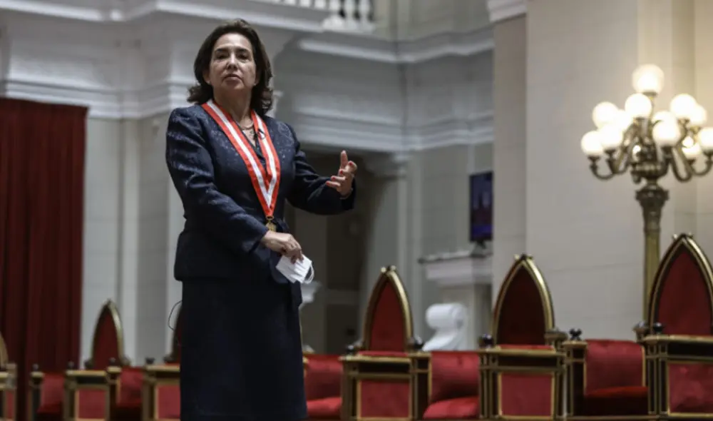 Barrios es la primera mujer en asumir la presidencia del Poder Judicial en toda la historia del Perú. Foto: Aldair Mejía/La República