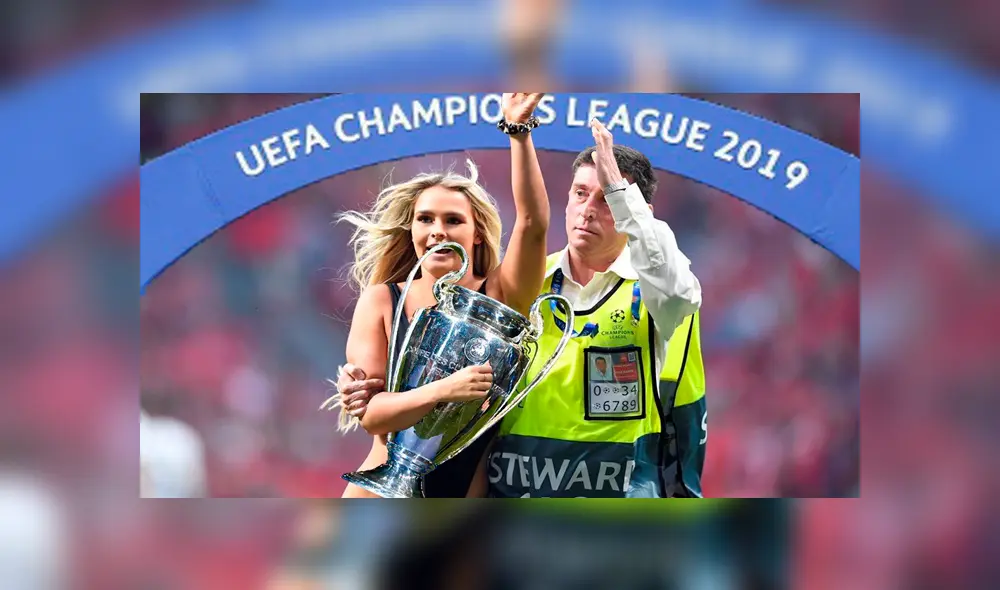 Interrupción de Kinsey Wolanski en la final de Champions League generó hilarantes memes
