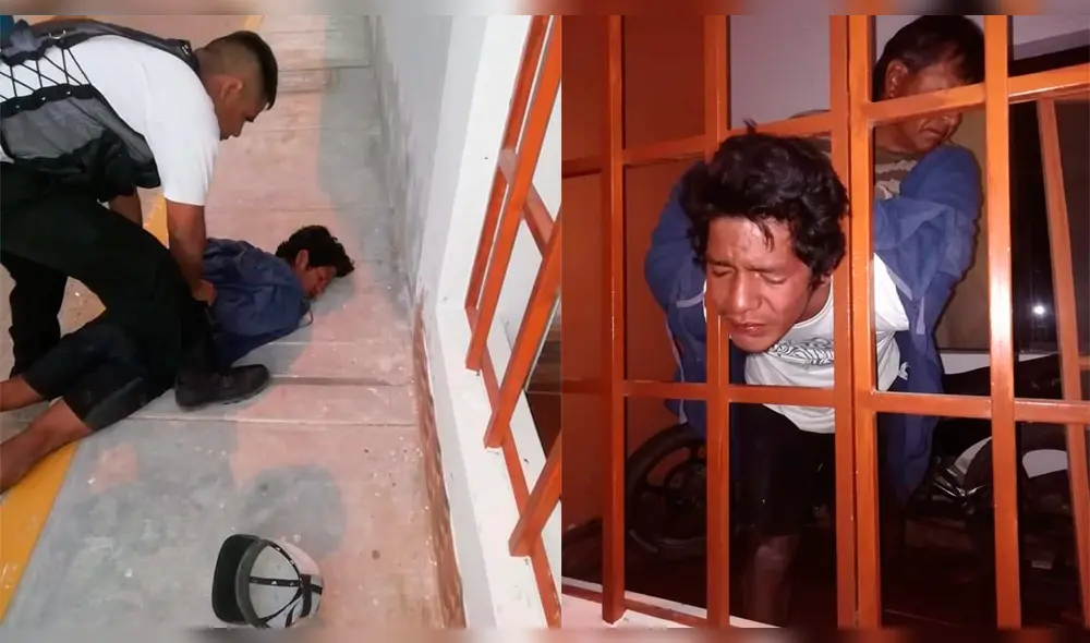 Sujeto fue atrapado por propietarios de vivienda donde cometería el robo. Sujeto fue atrapado por propietarios de vivienda donde cometería el robo.