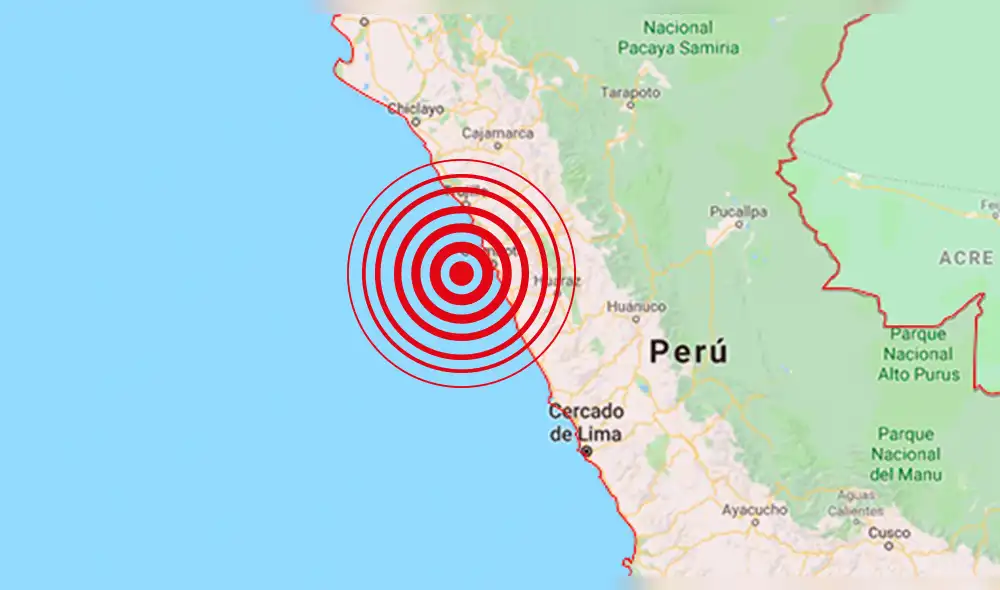 IGP registró sismo de magnitud 4.2 en Áncash esta madrugada