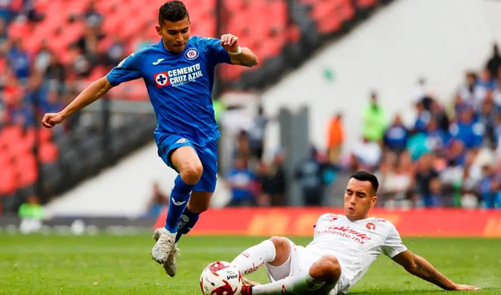 Cruz Azul se consolida en la punta de la Liga MX luego de su triunfo 4-2 ante Tijuana. Foto: EFE
