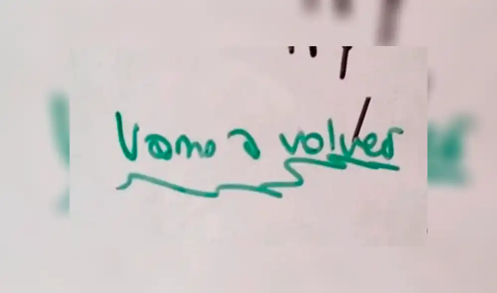 "Vamos a volver" decía la nota que dejaron los delincuentes en casa de Adriana Morillo.