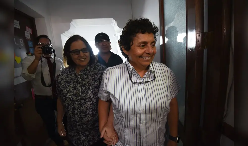  Matrimonio entre Susel Paredes y Gracia Aljovín gana en primera instancia [FOTOS]