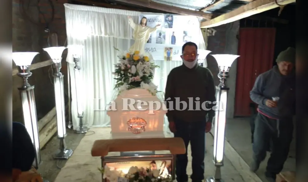 Junín. Minero muerto fue llevado desde Arequipa por su familia.