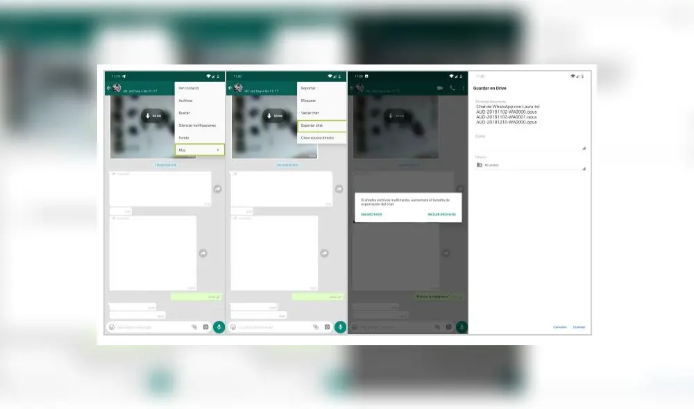 WhatsApp: conoce el truco secreto para descargar un chat completo y guardarlo