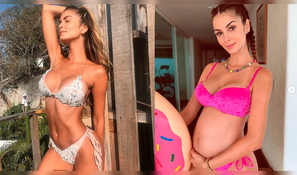 Laura Spoya muestra su avanzando embarazo con sexy bikini en Instagram [FOTOS]
