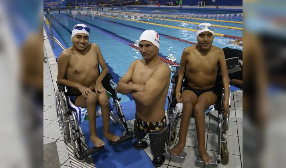 Rodrigo Santillán, Juan León y Harrison
Linares, valores de la Paranatación. Rodrigo Santillán, Juan León y Harrison
Linares, valores de la Paranatación.