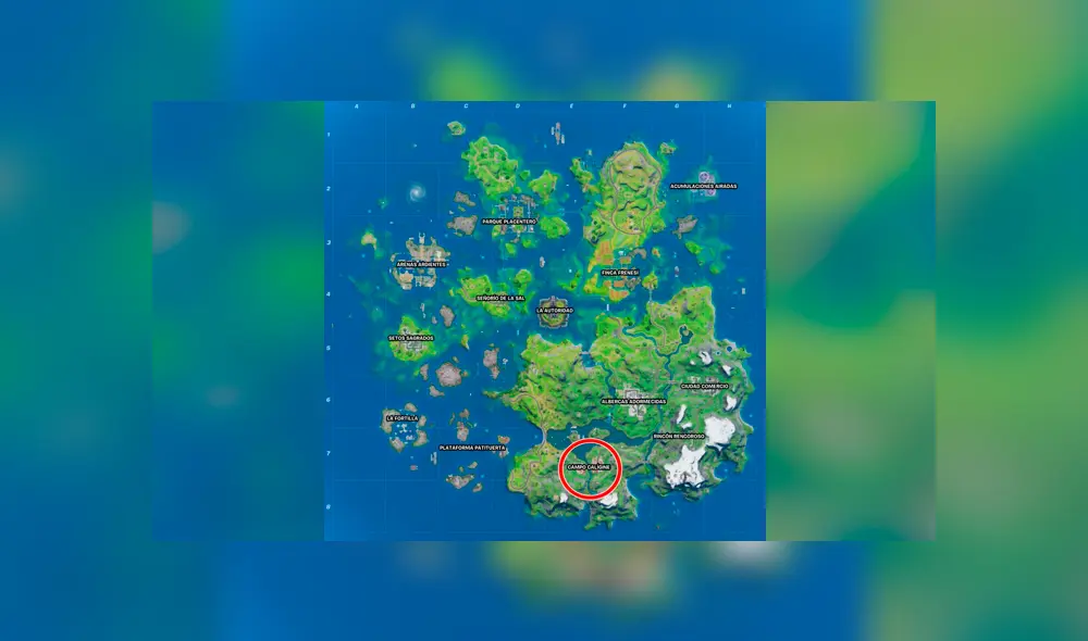 Aterriza en Campo Calígine y acaba en el Top 25