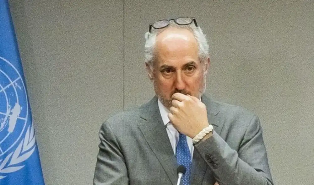 Stéphane Dujarric, portavoz del secretario general de Naciones Unidas. Foto: EFE Stéphane Dujarric, portavoz del secretario general de Naciones Unidas. Foto: EFE