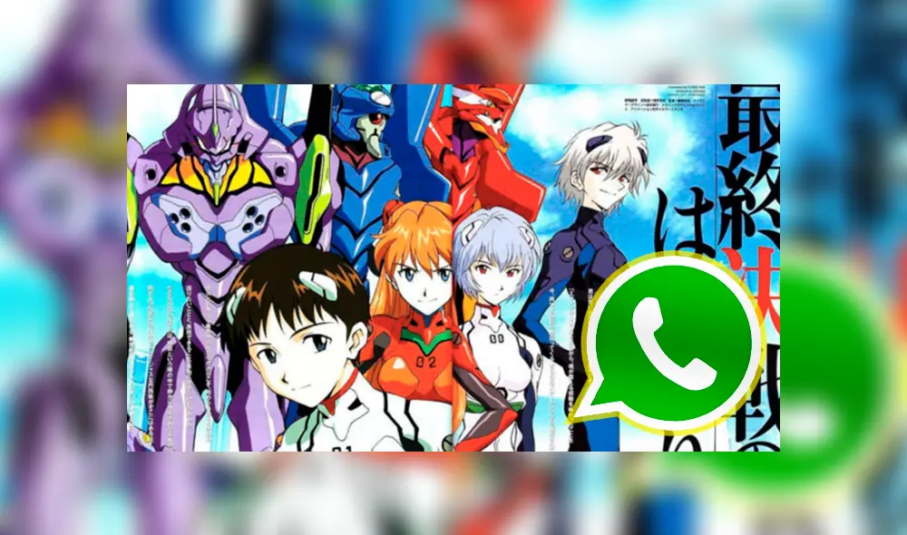 WhatsApp: Conoce el truco para conseguir todos los stickers especiales de 'Evangelion' [FOTOS]