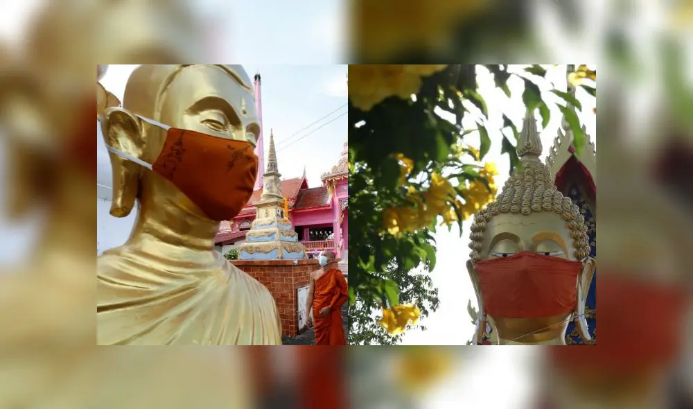 El monasterio está situado a las afueras de la capital Bangkok. Fuente: Efe.